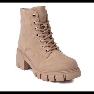 Women’s MIA Metri Combat Boot -Sahara Monochrome